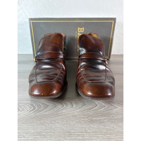 Vintage Bally Brown Carioca Calf Brione Switzerland Men’s Dress Shoes Size‎ 8.5 main image 6